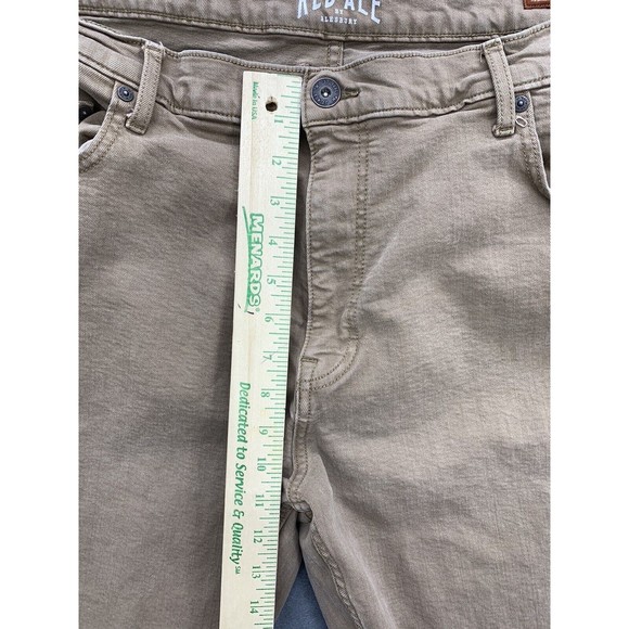 Red Ale by Alesbury Denim Jeans Men's 42X30 Thrashed Work Construction Stained - Picture 8 of 16